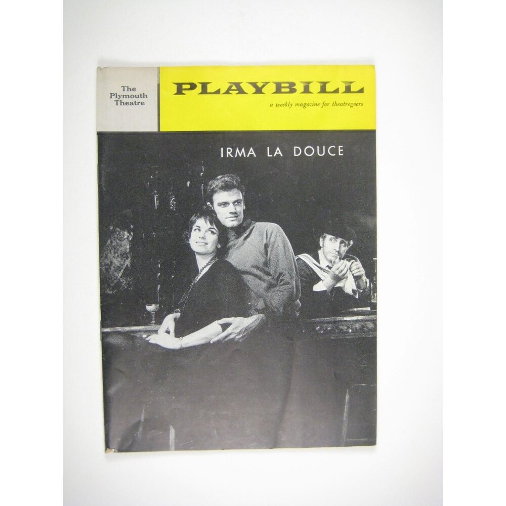 Playbill Irma La Douce Plymouth Theatre 1961 Elizabeth Seal Keith Michell
